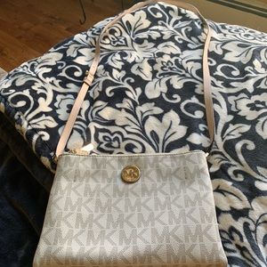 Michael Kors White Crossbody